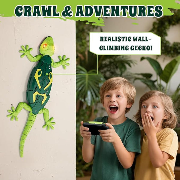 The GeckoBot 360: Wall-Climbing Fun & Prank Master