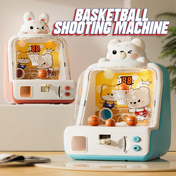 Basketball Shooting Machine Ages 3+ Mini Tabletop Sports Game Gift For Kids