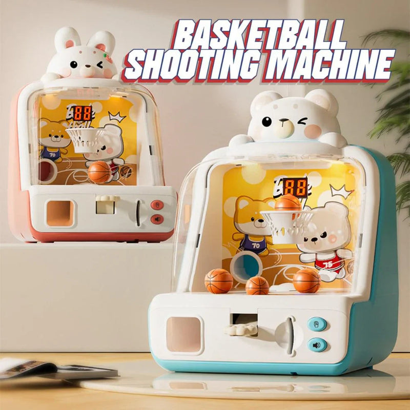Basketball Shooting Machine Ages 3+ Mini Tabletop Sports Game Gift For Kids