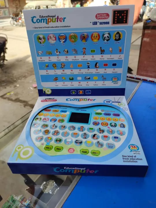 💻 Educational Computer Play Laptop Toy – Interactive Learning for Kids