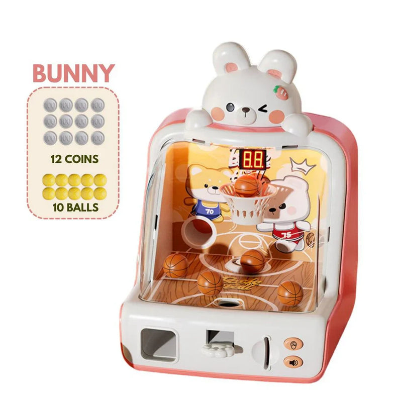 Basketball Shooting Machine Ages 3+ Mini Tabletop Sports Game Gift For Kids